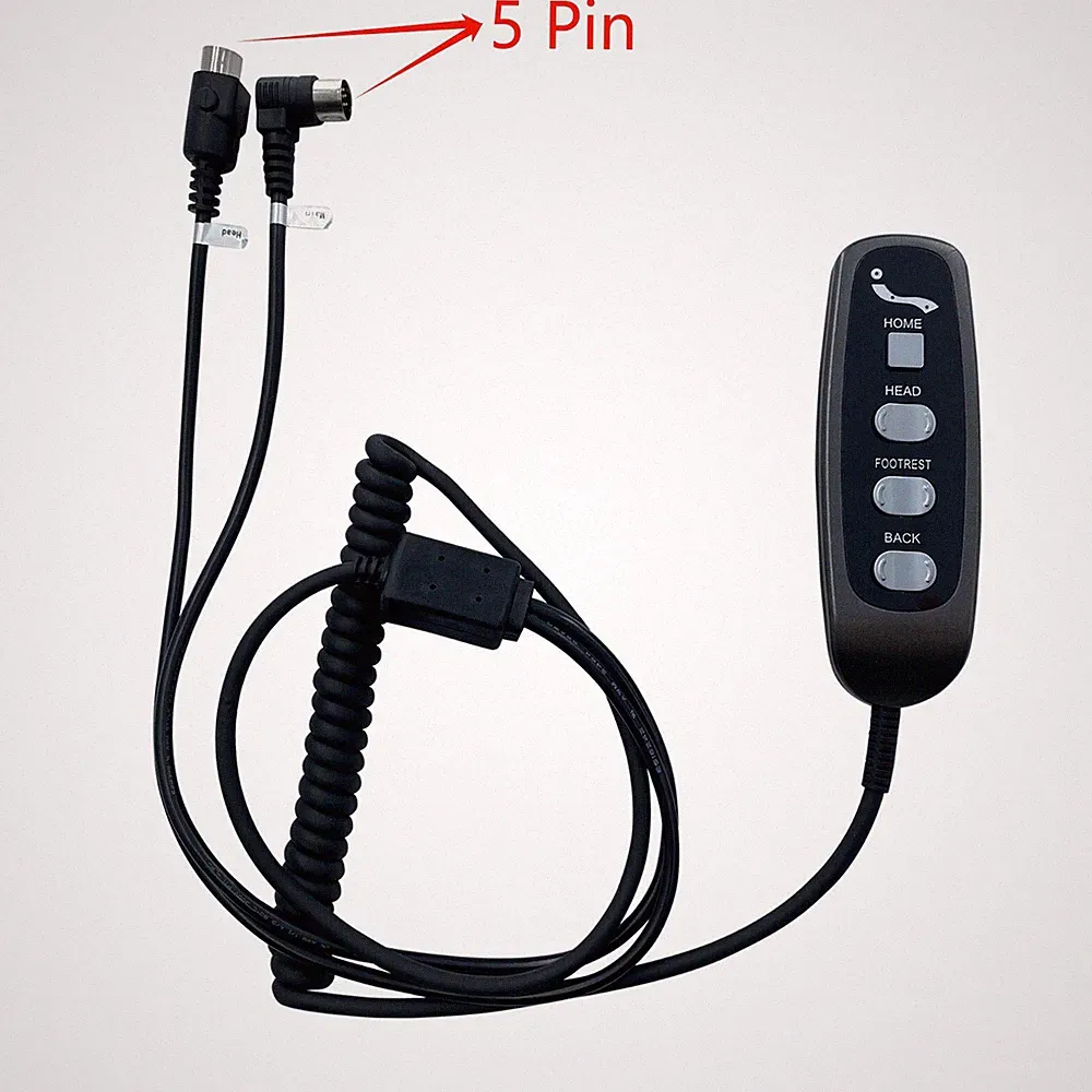 7 Button 5 Pin Remote Kaidi KDH130-002 for Southern Motion Power Recliner Sofa